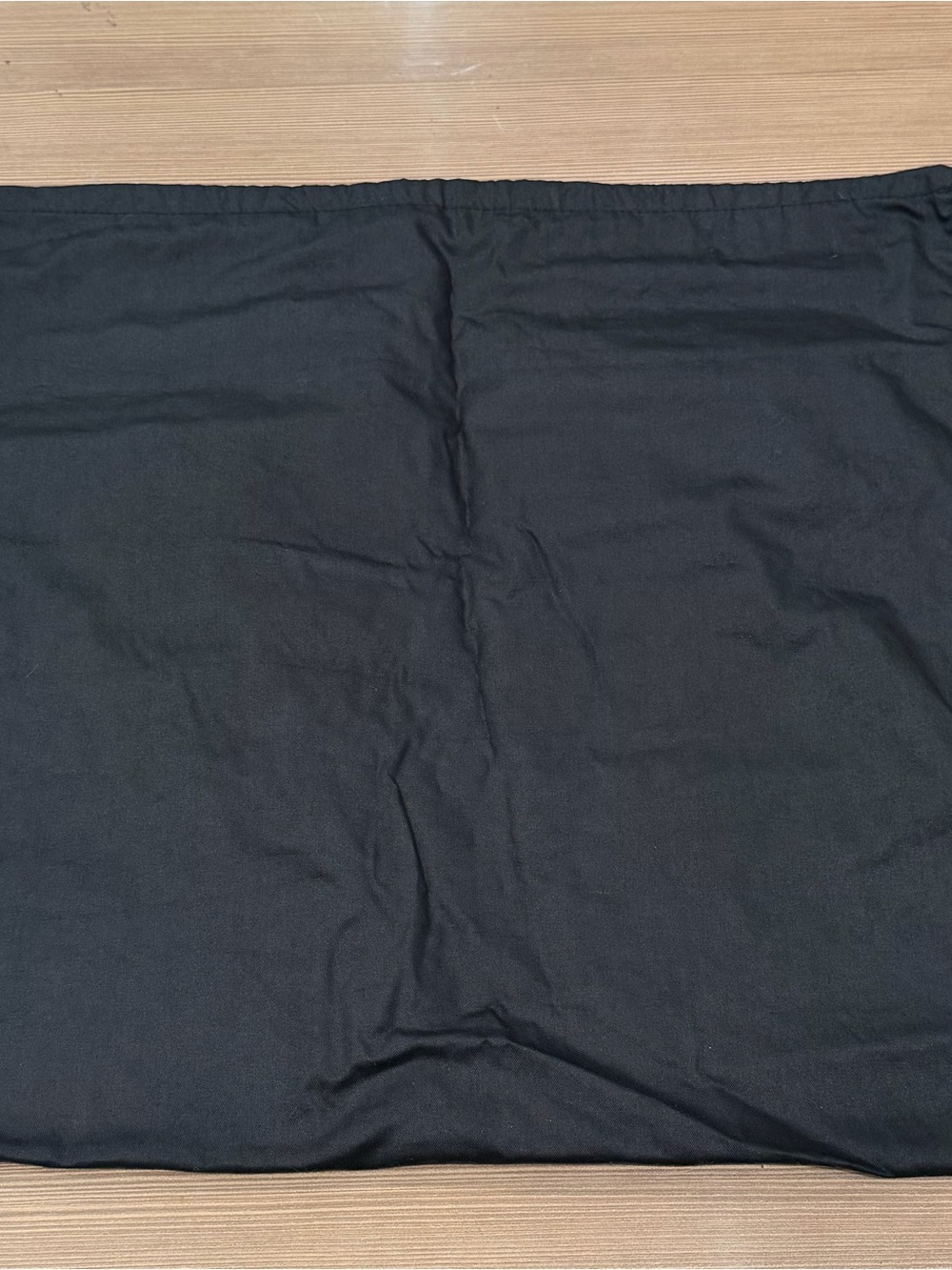 Saint Laurent YSL Black Cotton Purse Cloth Lined Drawstring Dust Bag 19"Lx 20"W - Picture 2 of 6